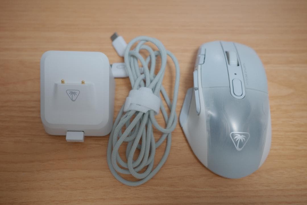 Turtle Beach Kone XP AIR Wireless Gaming Mouse White Used Tested