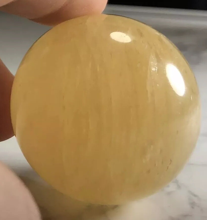 Wealth Stone Citrine Crystal Sphere Ball Chakra Healing Meditation With Stand