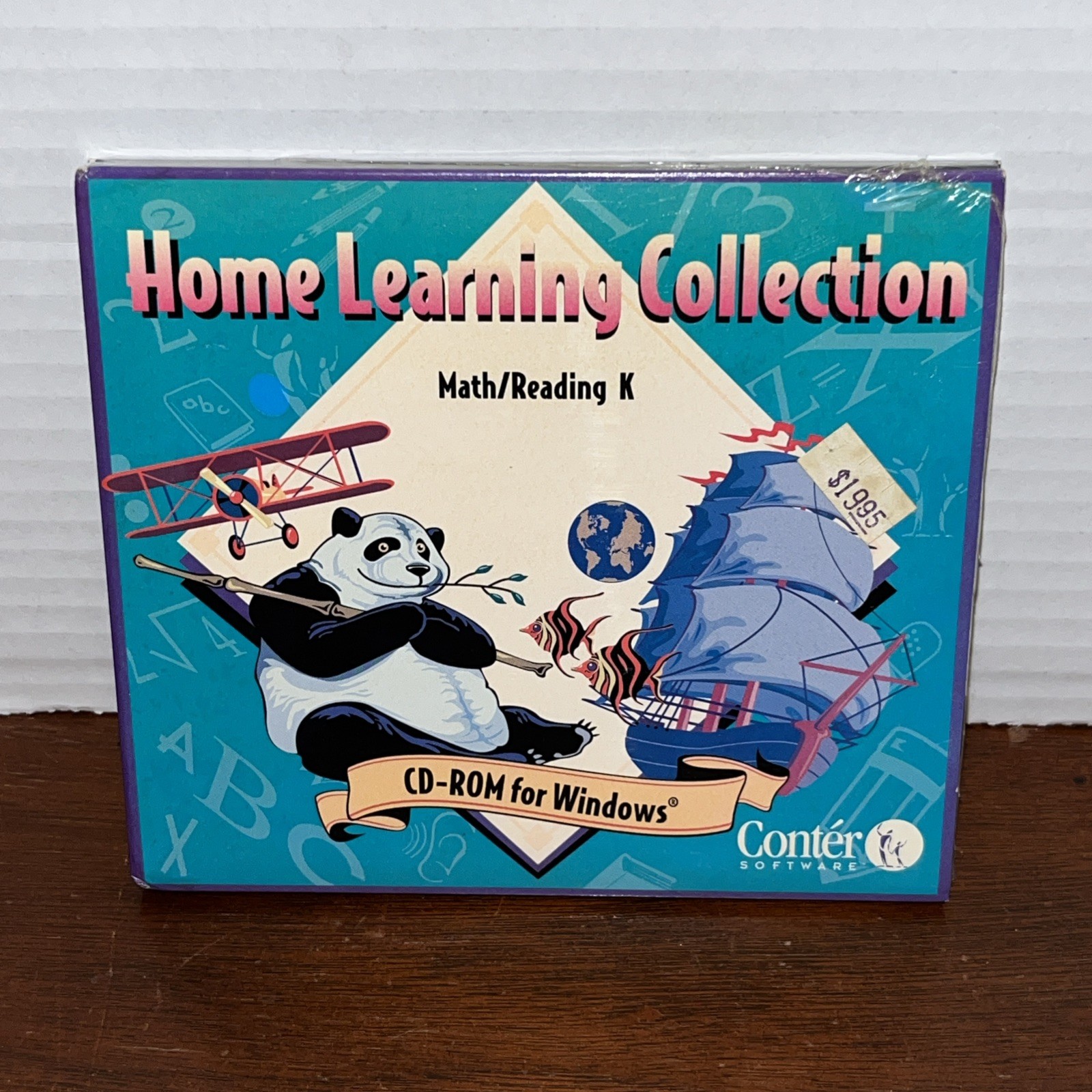 Home Learning Collection Math Reading K CD-ROM For Windows 3.1 - Conter Software