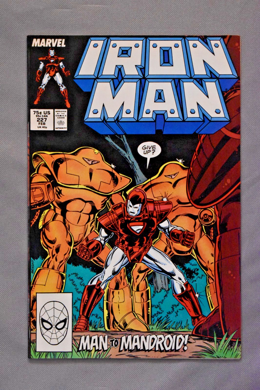 Iron Man #227 (Marvel Comics February 1988)