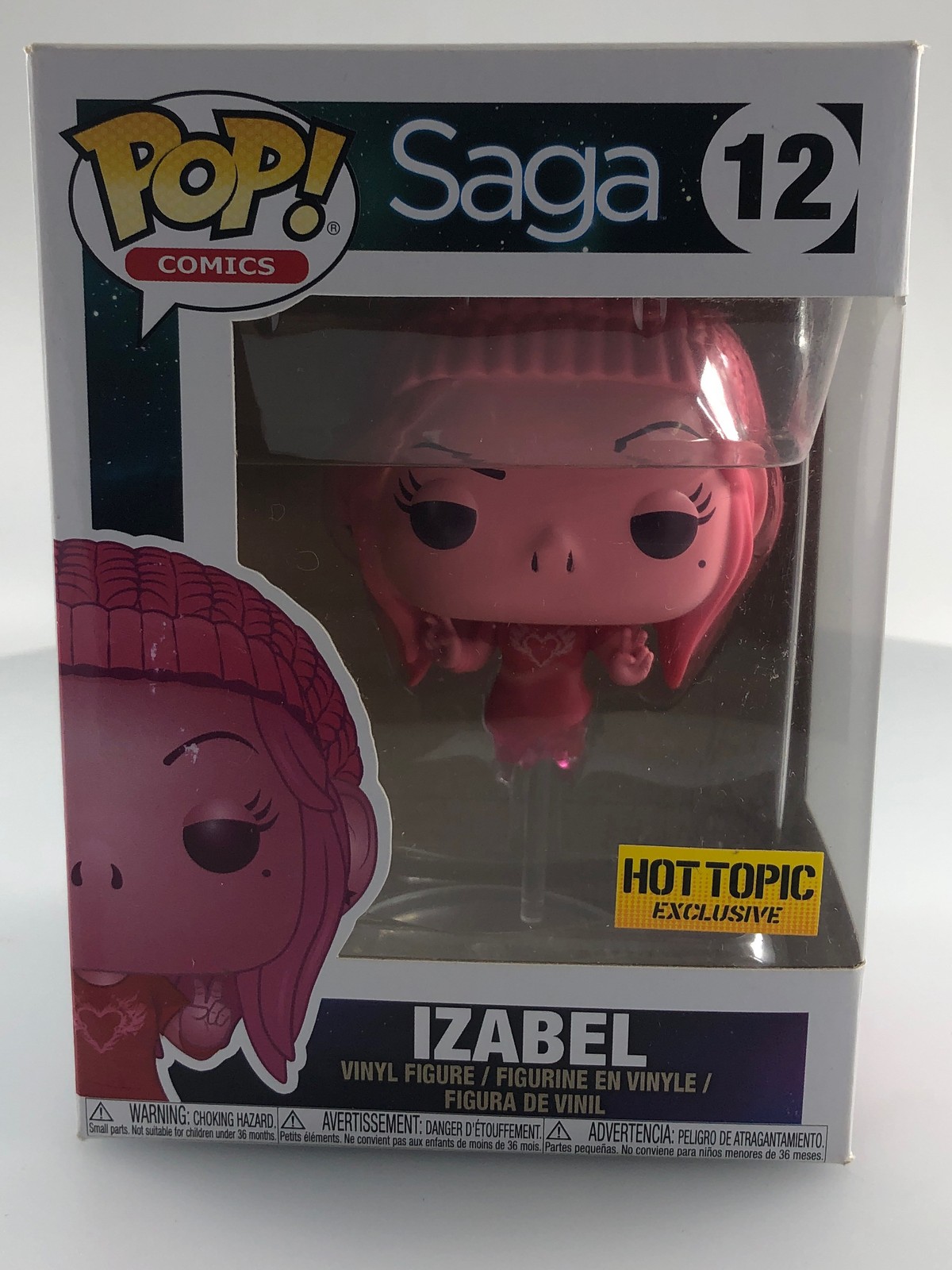 Funko POP! Comics SAGA Izabel #12 Hot Topic Exclusive Vinyl Figure DAMAGED BOX