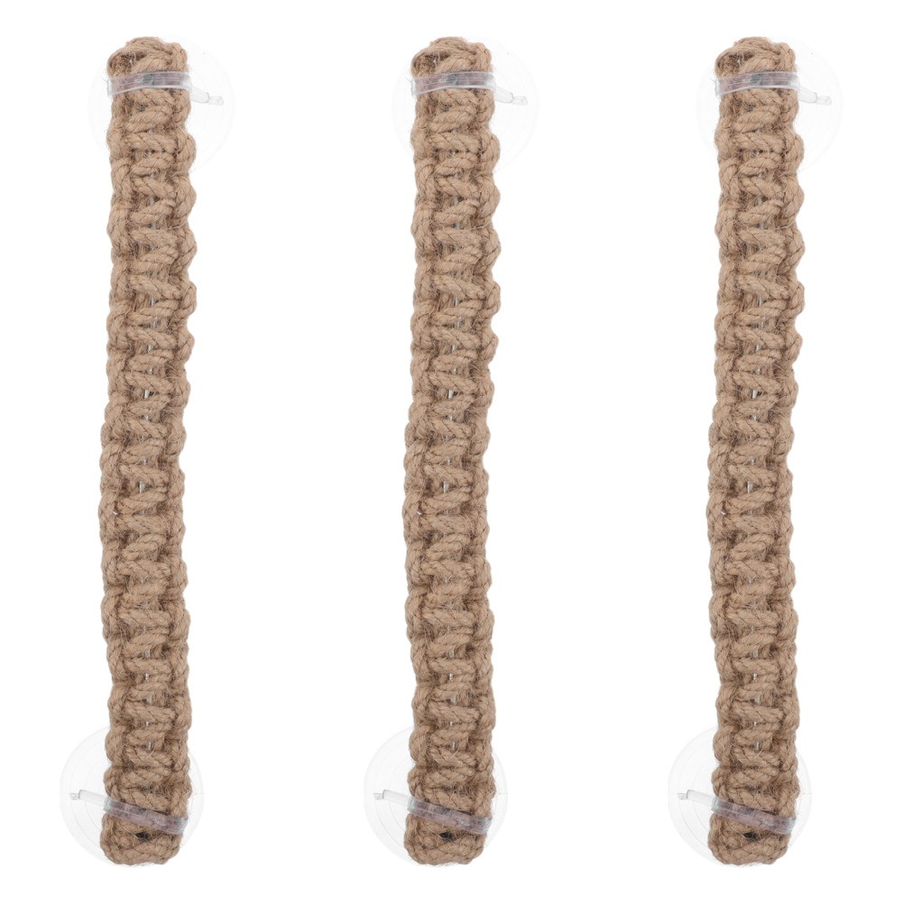 3 Pcs Climbing Rope Hanging Hermit Crab Ladder Bearded Dragon Accessories