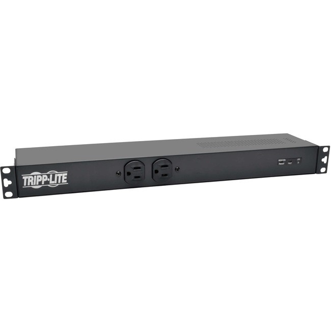 Tripp Lite 1U 1.92kW 120V Single-Phase PDU 3840J 14 Outlets L5-20P PDUH20-ISO6