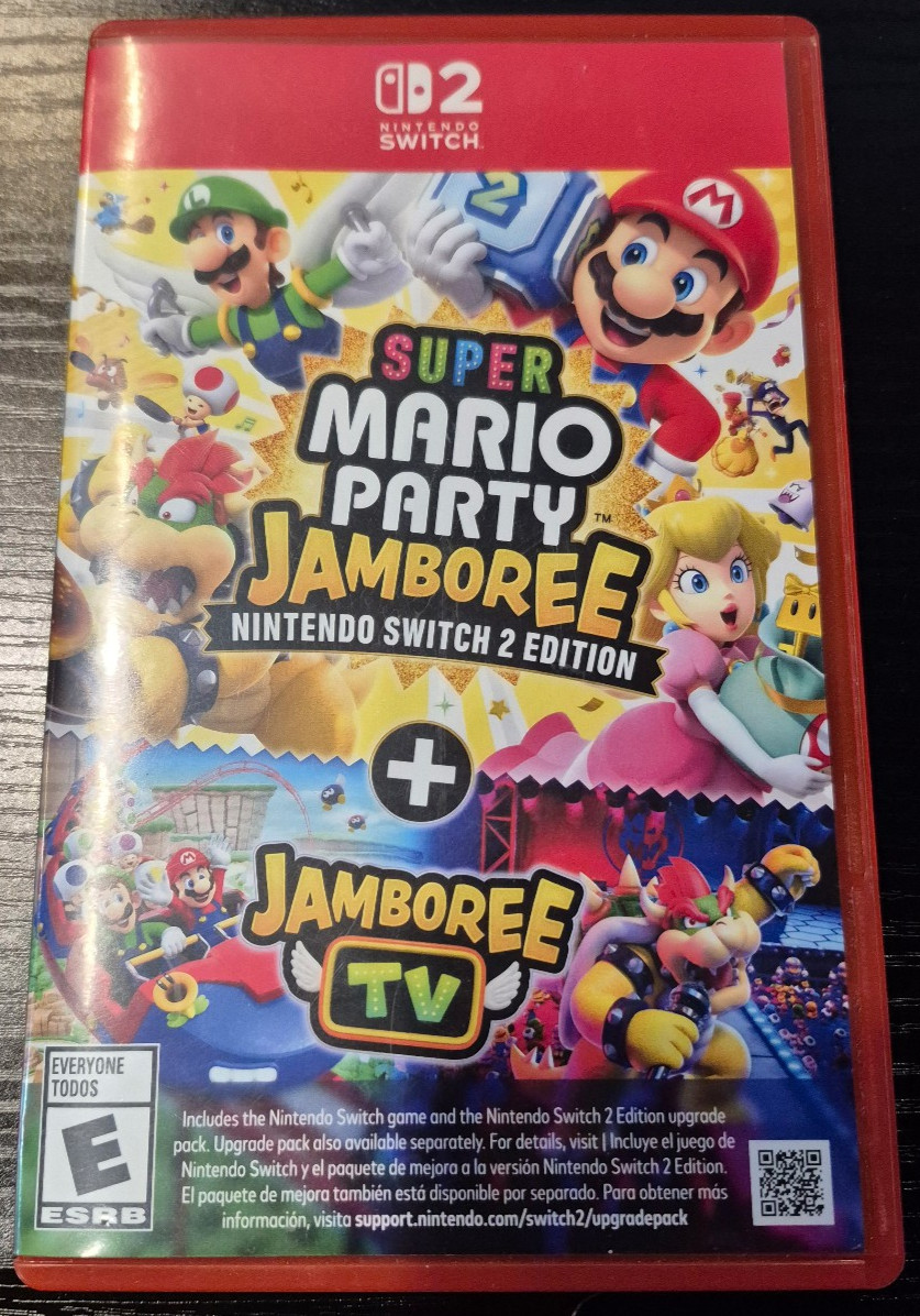 Super Mario Party Jamboree - Switch 2 BOX CASE ONLY *NO GAME* Authentic SW2
