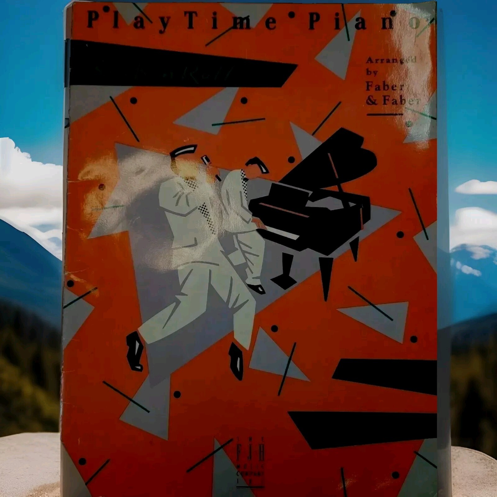 Piano Sheet Music  Rock 'n Roll 50 / 60's Book 5-Finger Melodies Level 1 Faber 