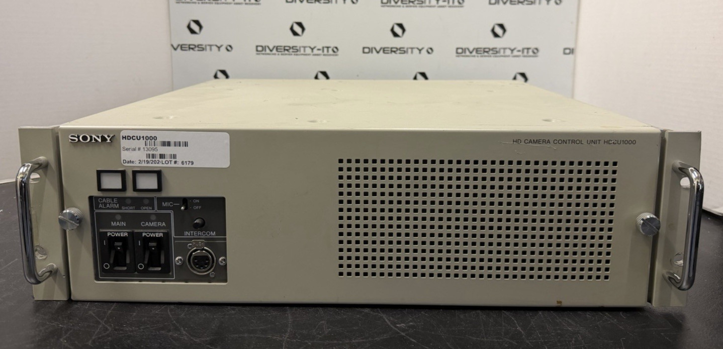 Sony HDCU1000 HD Camera Control Unit