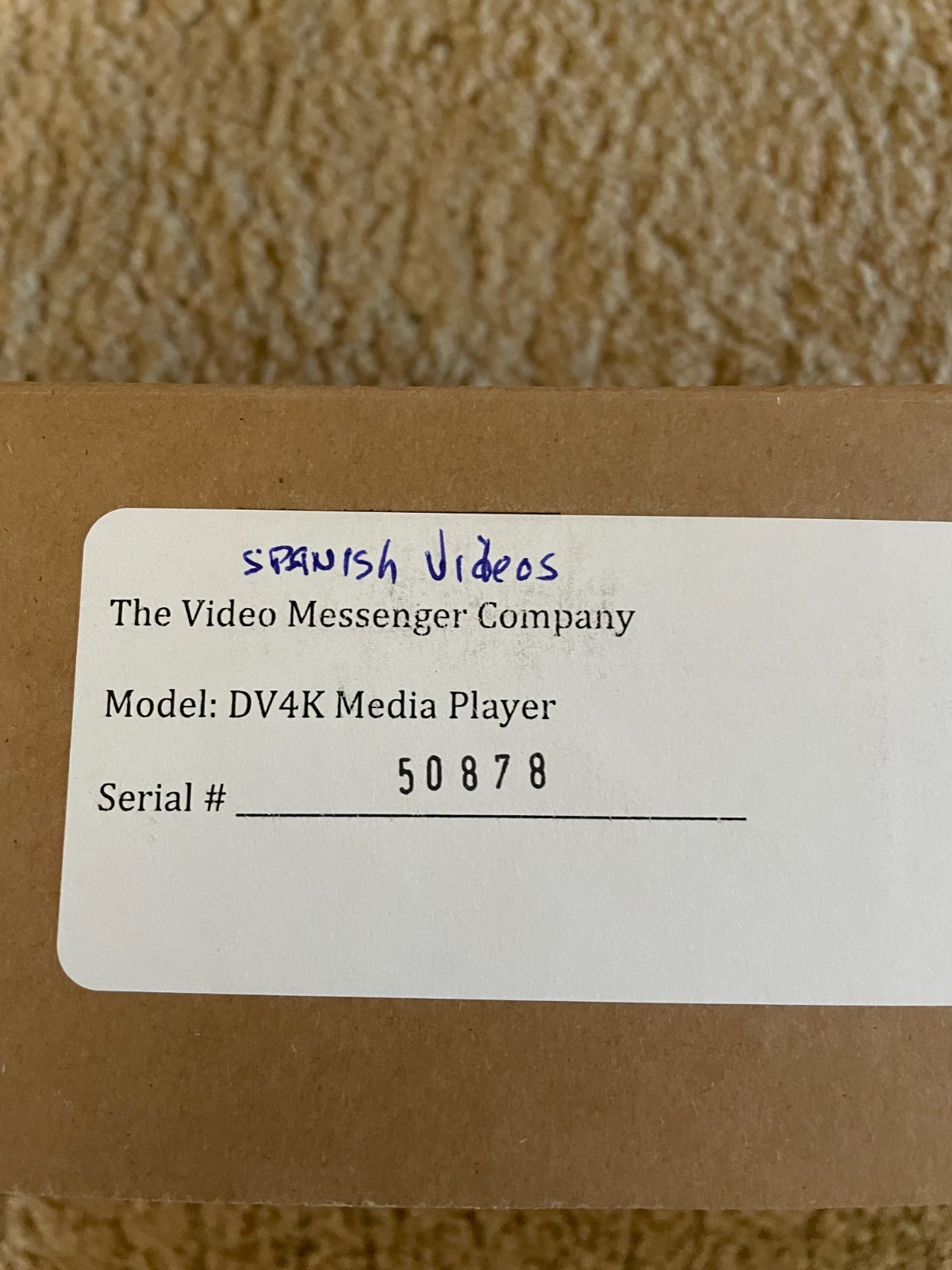 NEW VMC The Video Messenger DV4 HD Pro Multimedia Player DV4 HD5