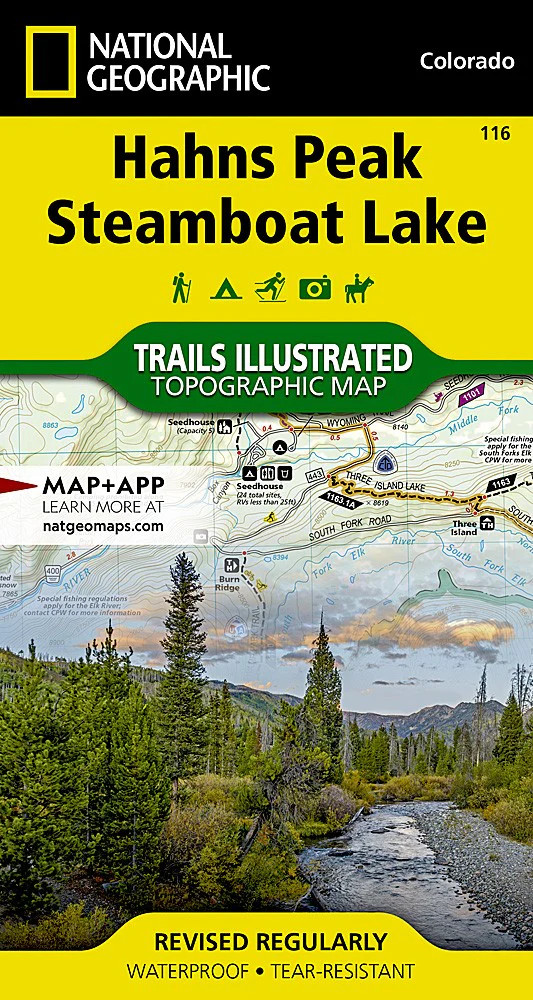Hahns Peak & Steamboat Lake: Map #116