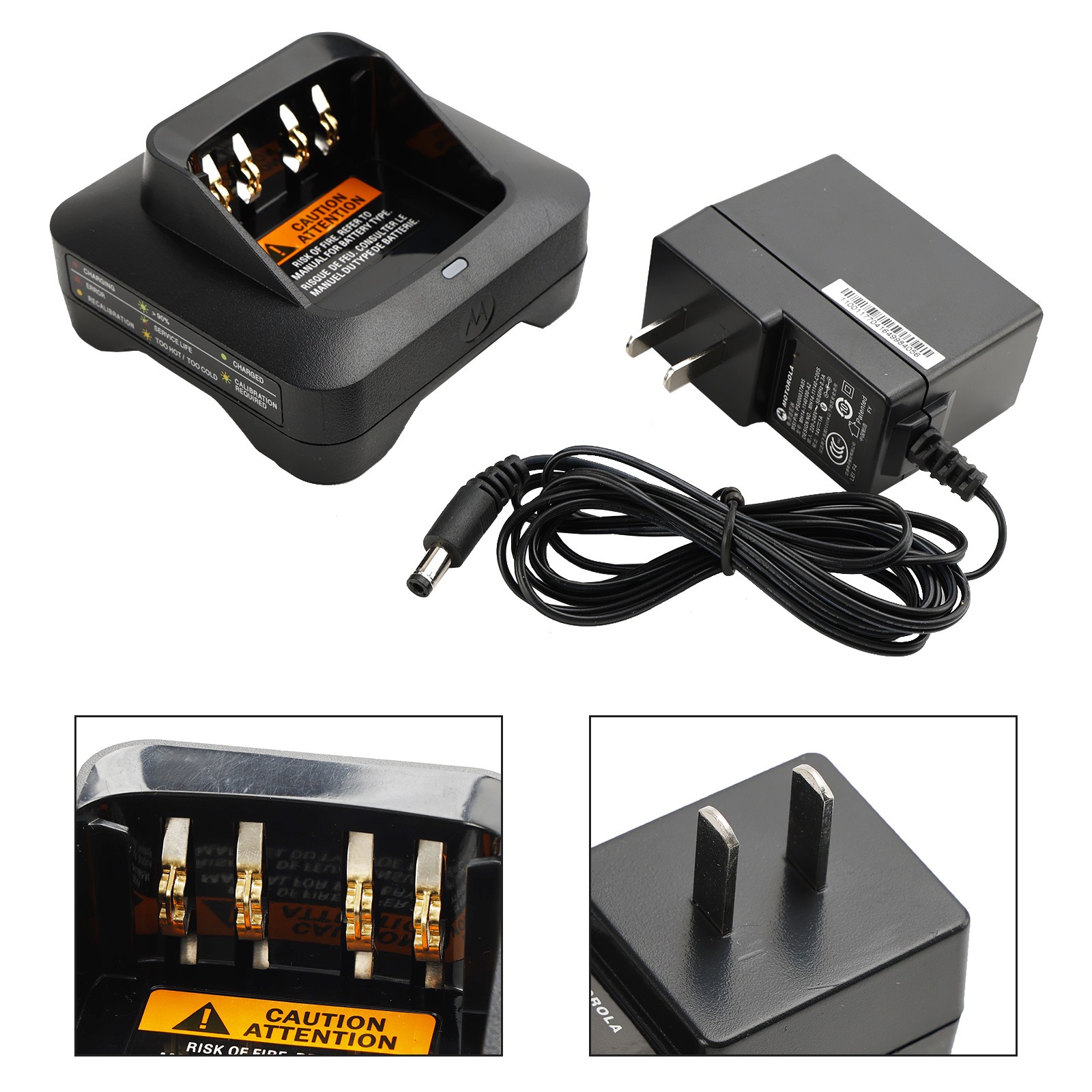 Battery Fast Rapid Dock Charger For R7 GP328D GP338D XiRP8668 Two Way Radio US