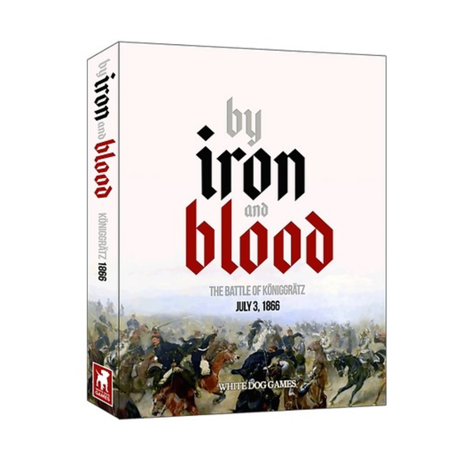 White Dog Wargame  By Iron and Blood - The Battle of Koniggratz July Box VG+/NM