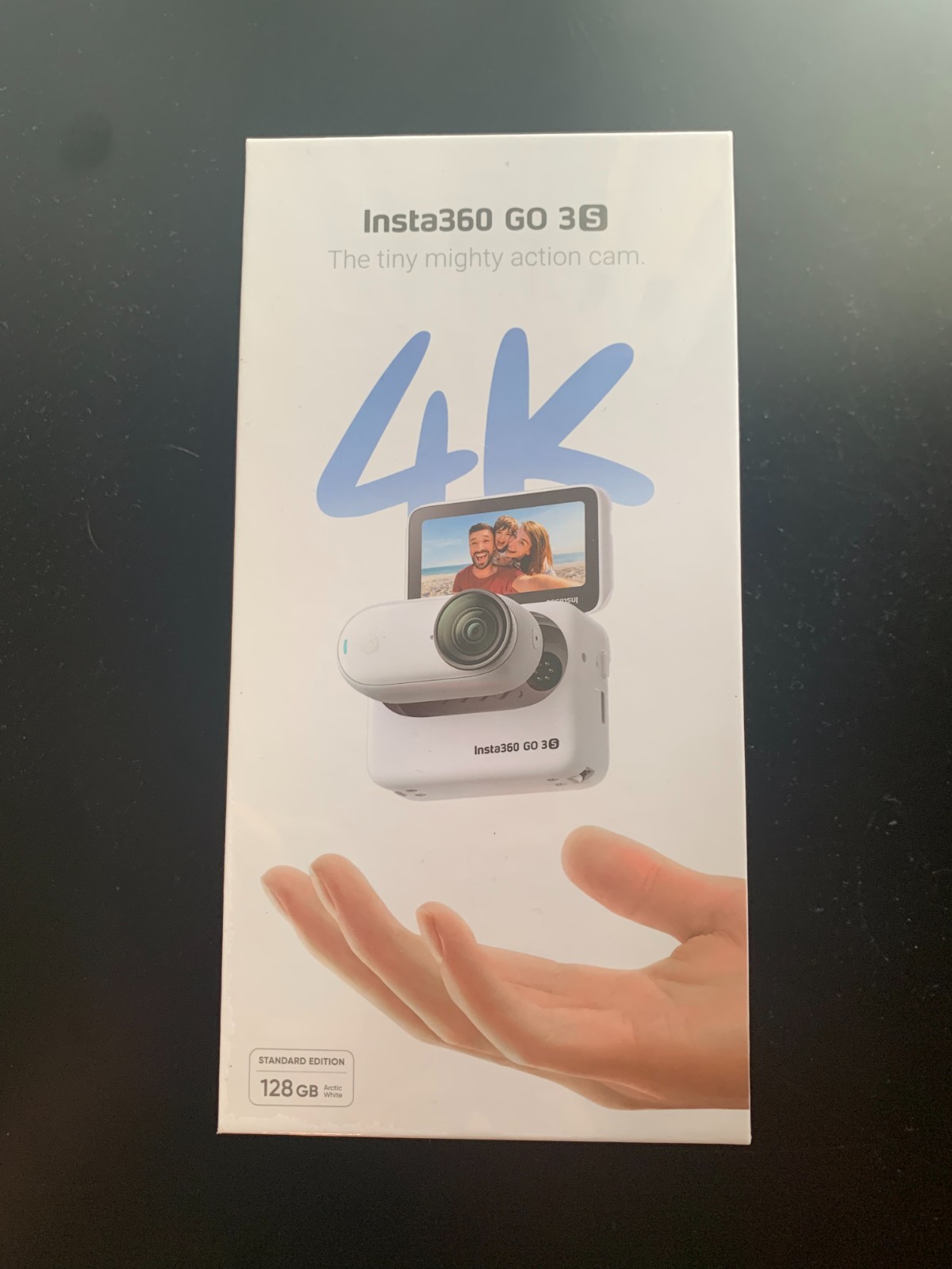 Brand New Insta360 - GO 3S (128GB)  4k Action Camera - White Authentic