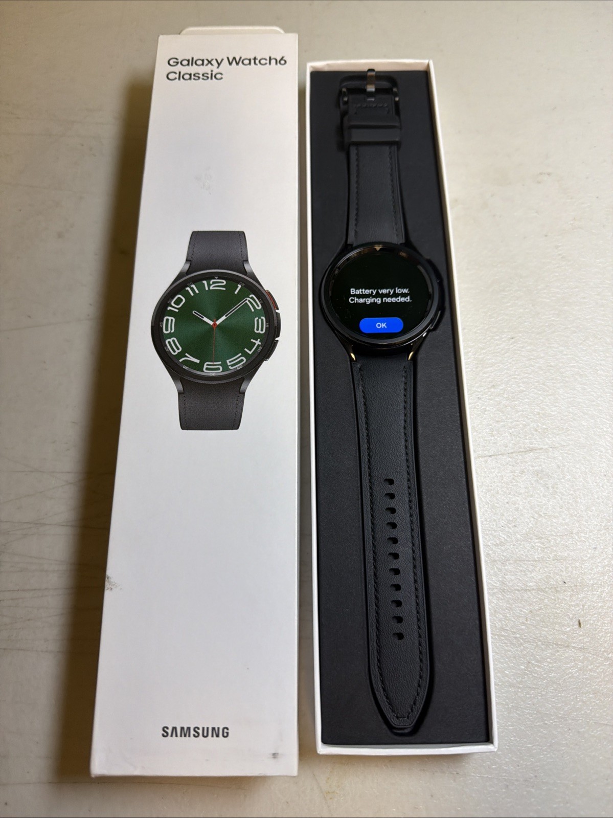Samsung Galaxy Watch6 Classic 47mm R965U Great Condition | Black | GPS + LTE