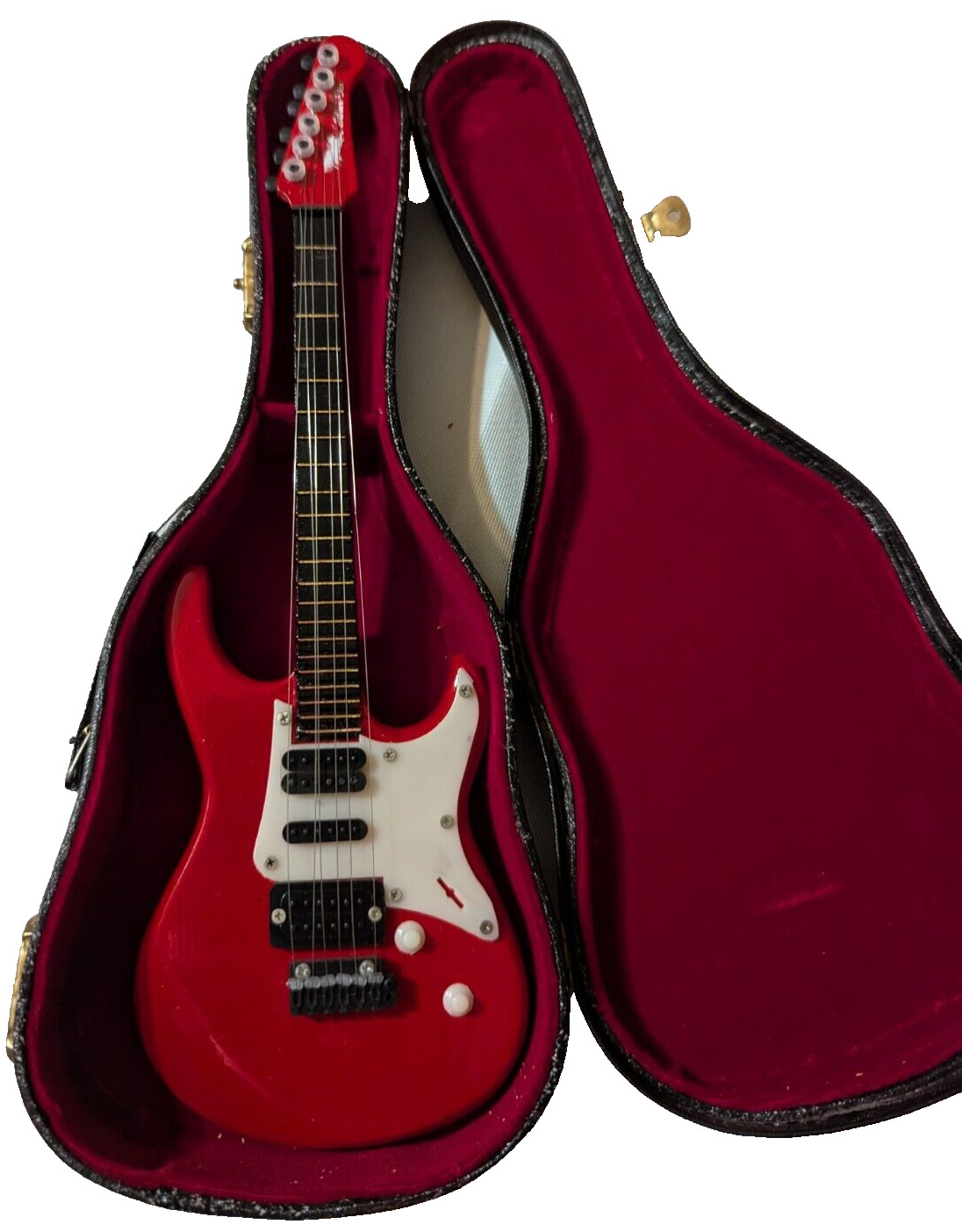 Miniature Electric Guitar With Case