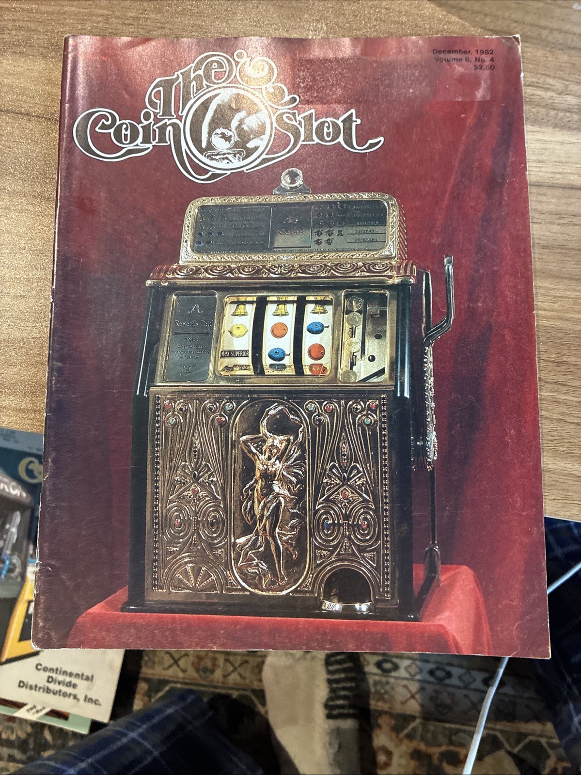 The Coin Slot Magazine Volume 8 Issue 4 Dec 1982 Pinball Article