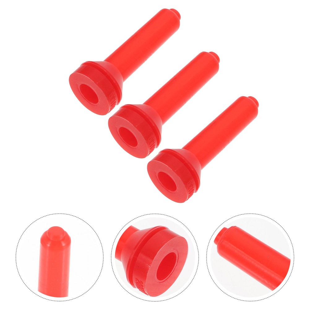 3 Pcs Silicone Lamb Feeding Bottles Nipples Pacifier For Farm Animals