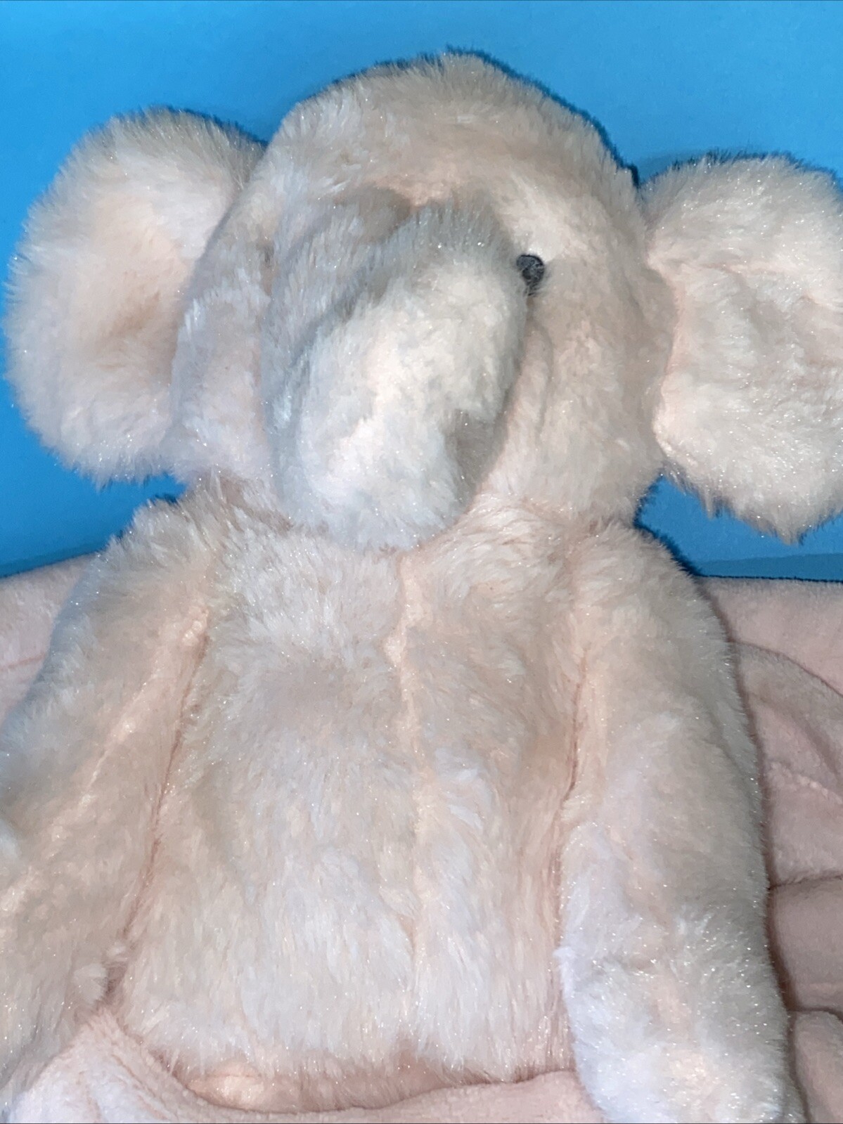  Pink Elephant Toy &Blanket and Plush Cloud Island SUPER SOFT
