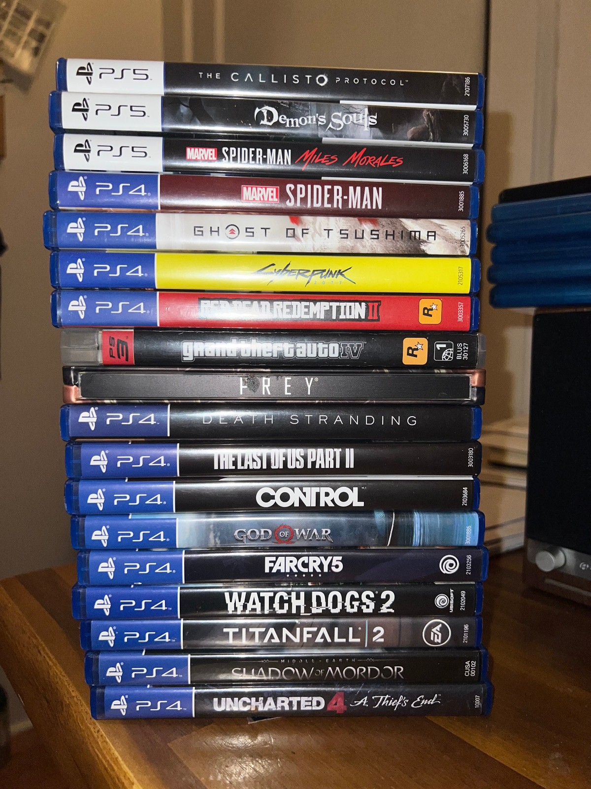 Lot of 18 PlayStation Games (PS5, PS4, PS3) & 6 Movies (Inc. Interstellar 4K)