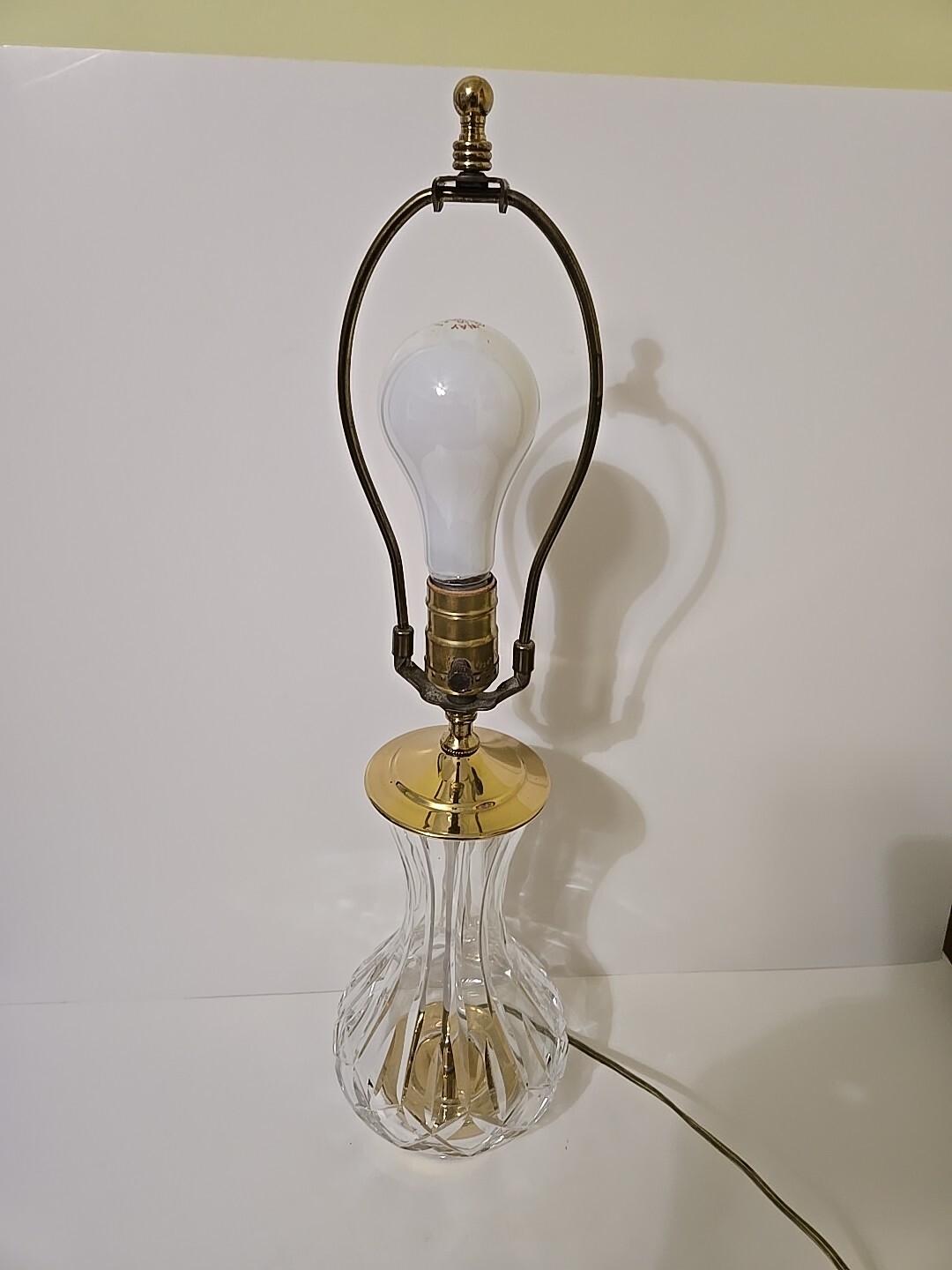 Waterford Crysal Lismore Table Lamp     