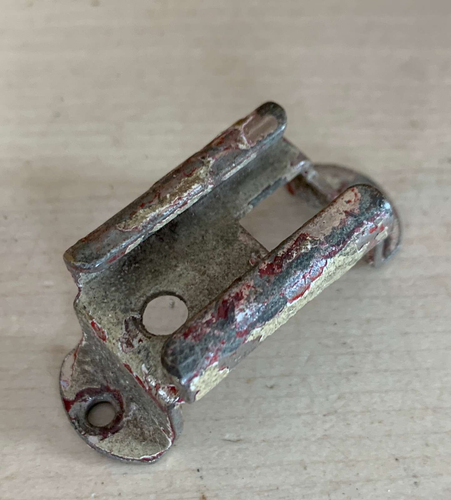 LUDWIG P338 338 Snare Drum Strainer Base Frame Plate Part Nickel 1920s 30s Vtg