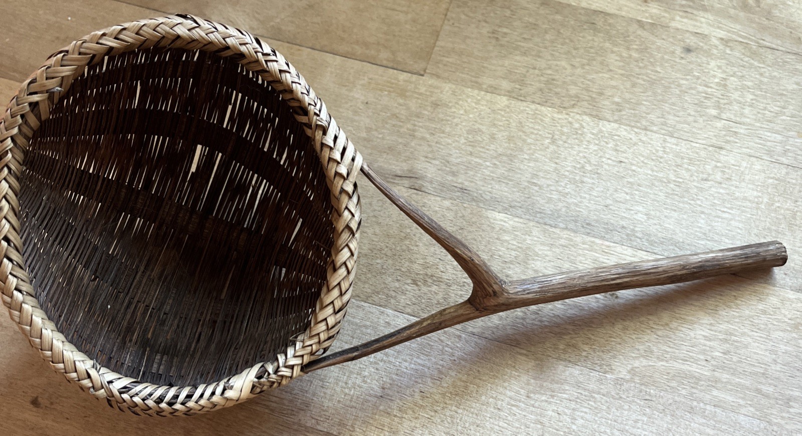 Antique Alaskan Eskimo Strainer