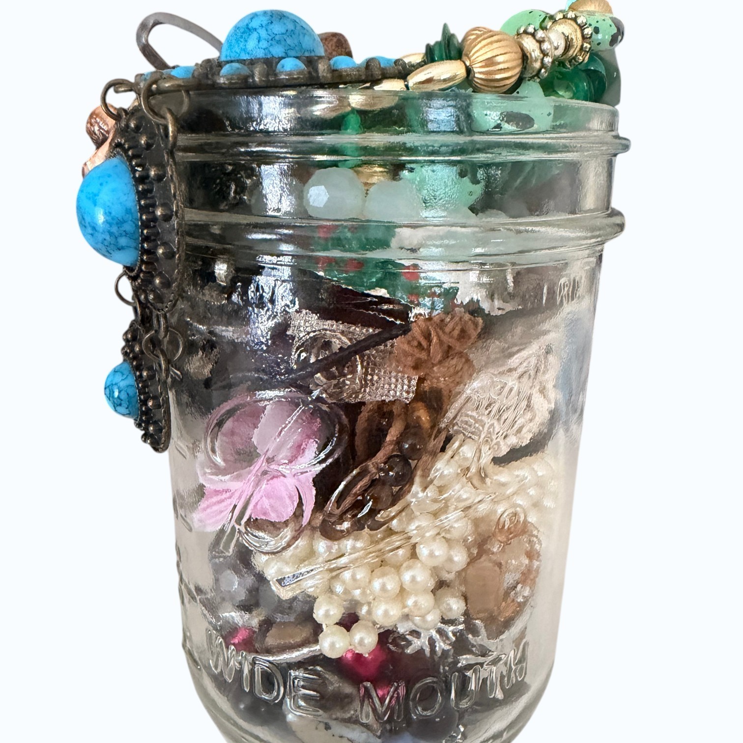 Jewelry Mystery Surprise Lot - 20 Pcs Estate Vintage & Modern Mix 1 lb  Descript