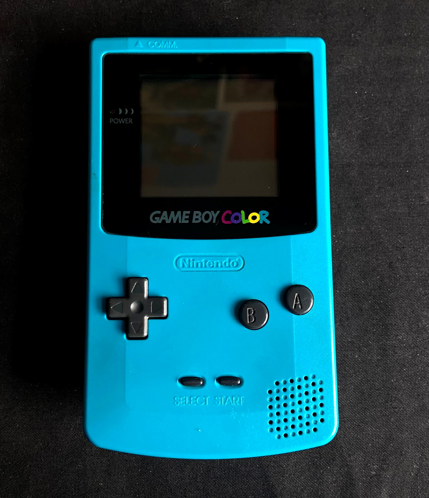 Teal Blue Nintendo Gameboy Color GBC Handheld Console - Tested & Working EXC 