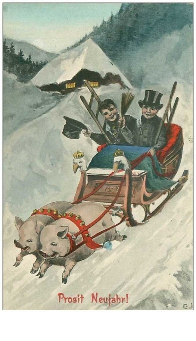 Pig. No. 42697. PROST NEUJAHRS