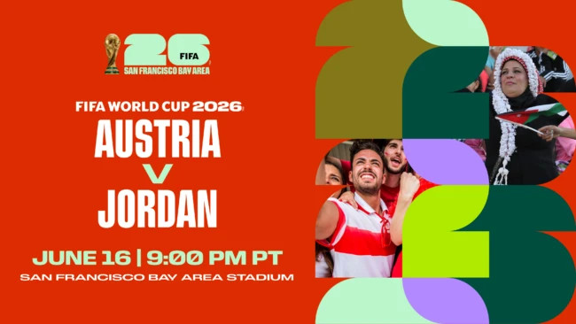 Fifa World Cup 2026 Tickets - Austria vs Jordan - Group J (Match 20)
