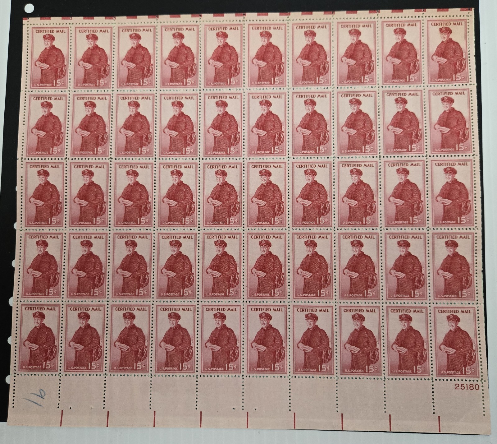 Mint Sheet of Stamps Scott #FA1 CV is $37.50