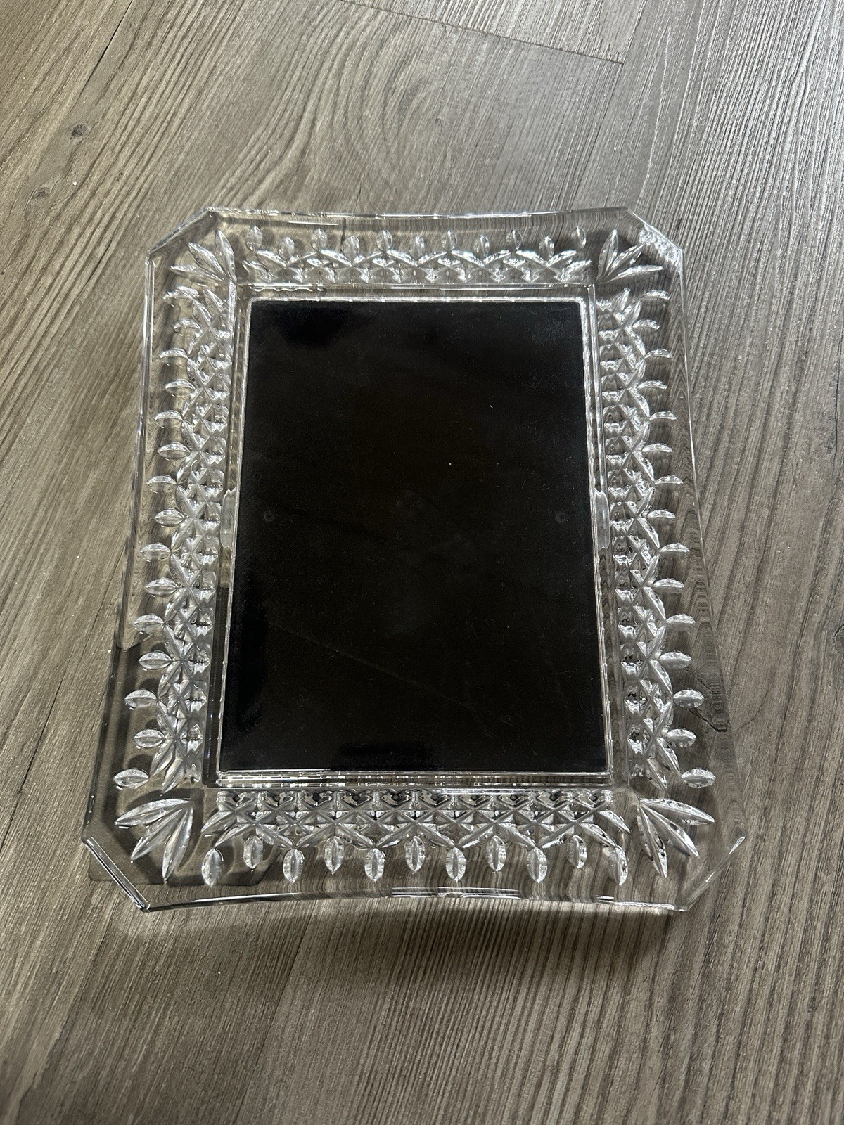 Waterford Crystal Lismore Pattern 5” X 7” Tabletop Picture Frame Made In Ireland
