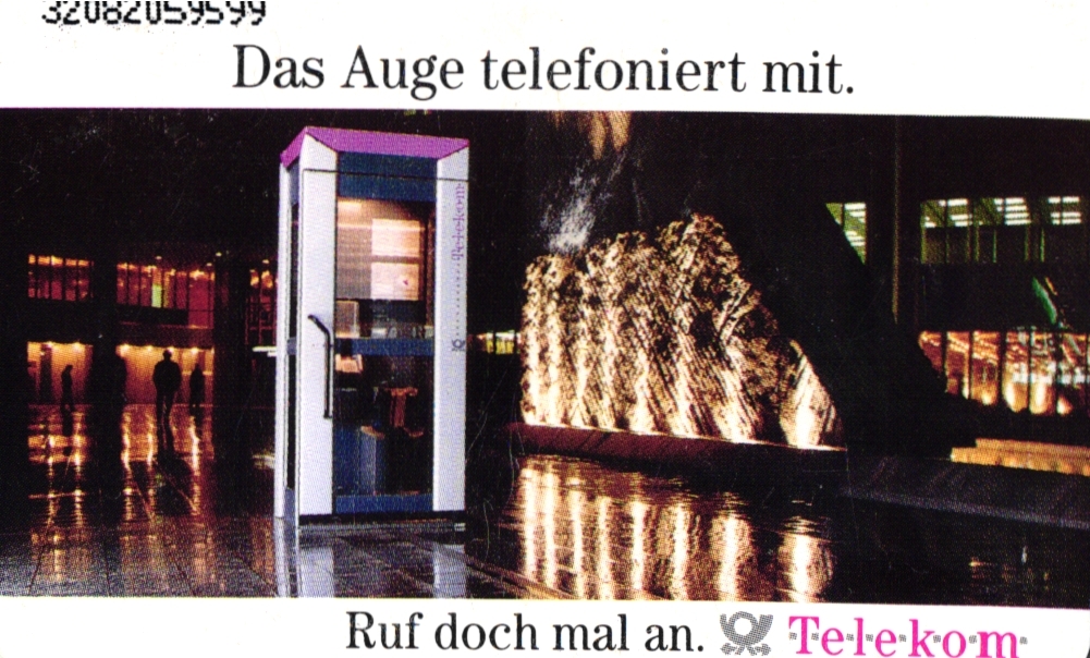 26 Phonecard Used Germany The Eye