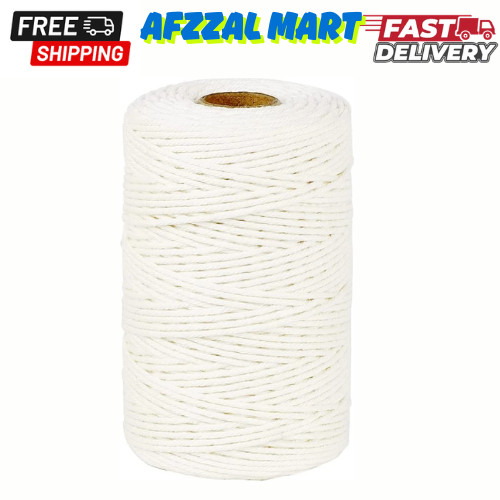 Cotton Butchers Twine String 500 Feet 2Mm Twine for Cooking Food Safe C