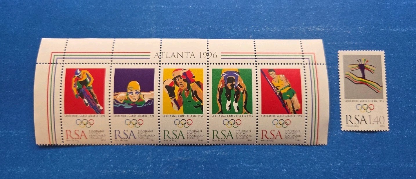 South Africa Stamps, Scott 946-947 Complete Set MNH, Folded
