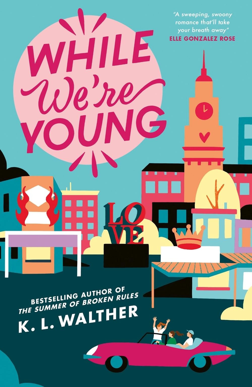 While Were Young by K.L Walther Paperback Book