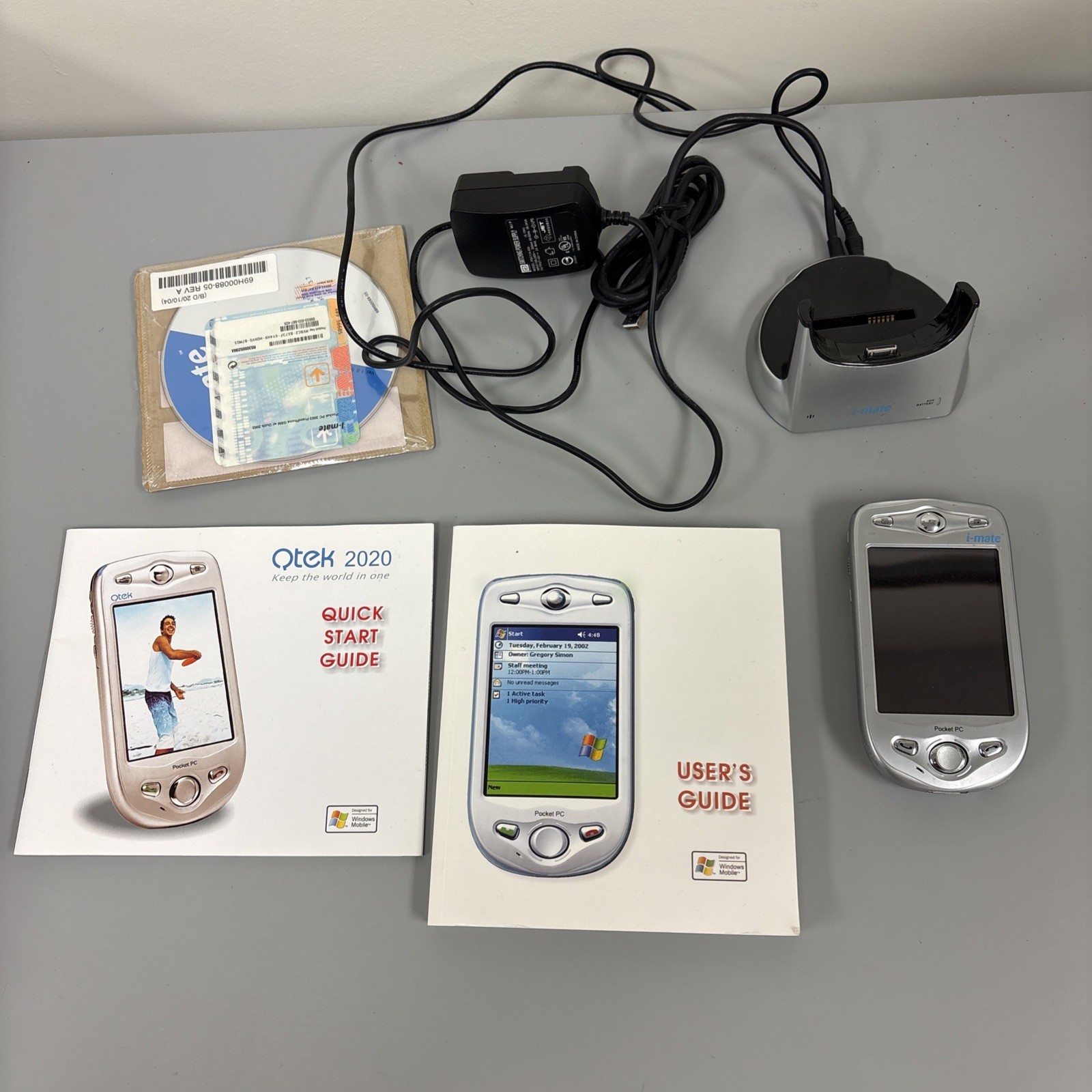 I MATE PH10B Windows GSM Mobile phone wireless Pocket PC  Vintage Sofware Parts