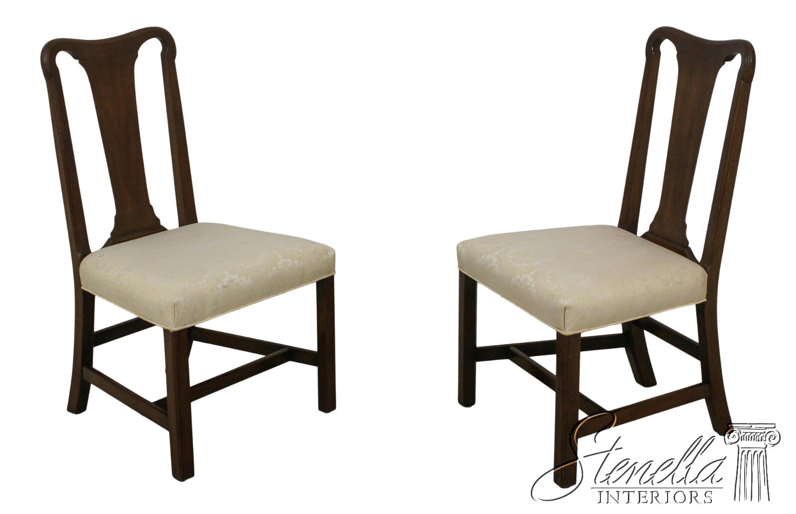 F59247: Pair KITTINGER WA-1019 Colonial Williamsburg Side Chairs
