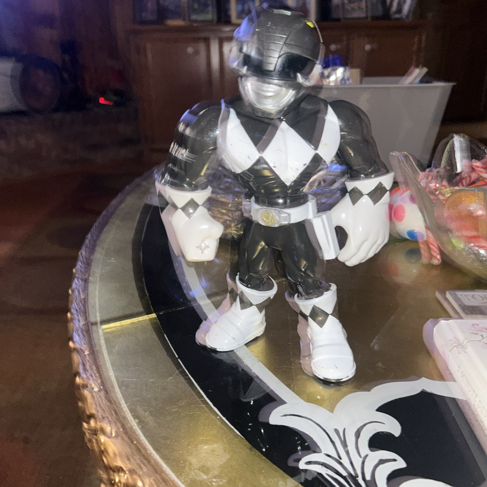 Playskool Heroes Mega Mighties Power Rangers Black Ranger 10-inch Figure