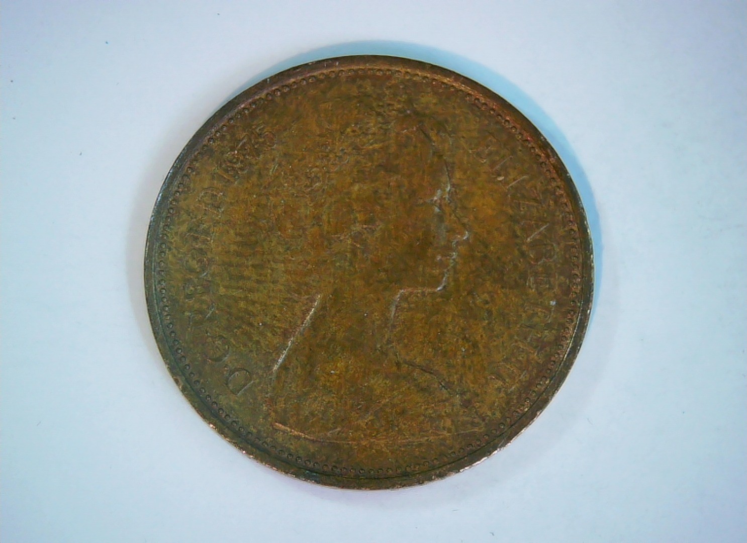 United Kingdom 1975 2 Pence Elizabeth II (New Pence, decimal coinage) Coin