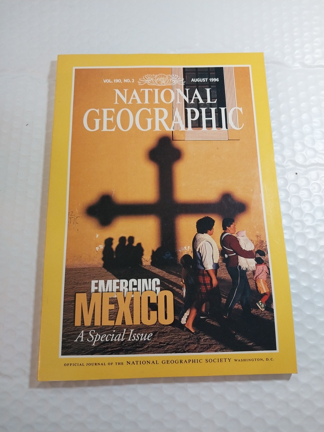 National geographic Magazine August 1996 Emerging Mexico special issue 