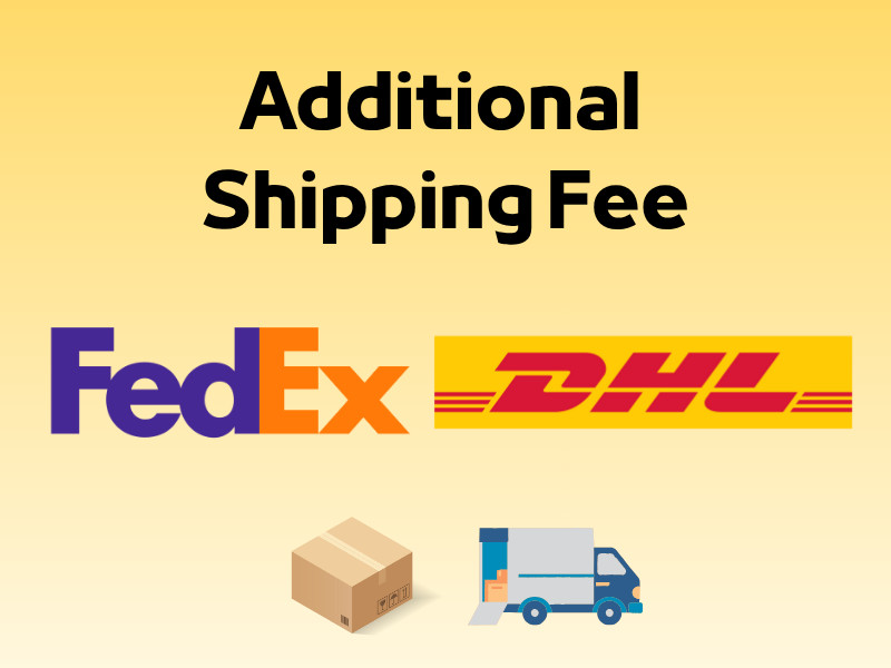FedEx or DHL  Additional shipping fee  from JAPAN