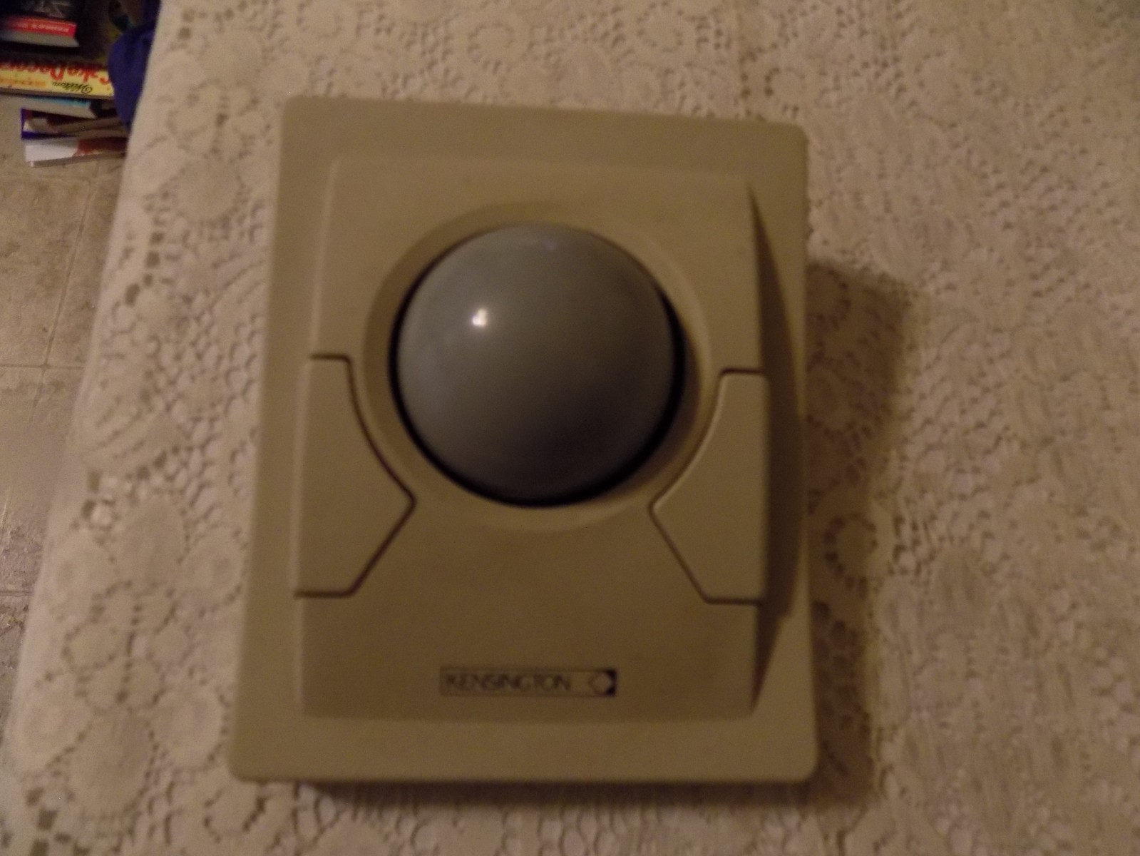 Vintage Kensington Turbo Mouse ADB Trackball 62360 V3 for Macintosh