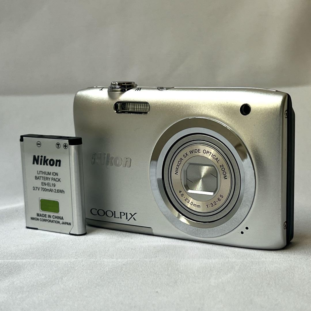 Nikon COOLPIX A100 Compact Digital Camera Tested Working Seller Japan