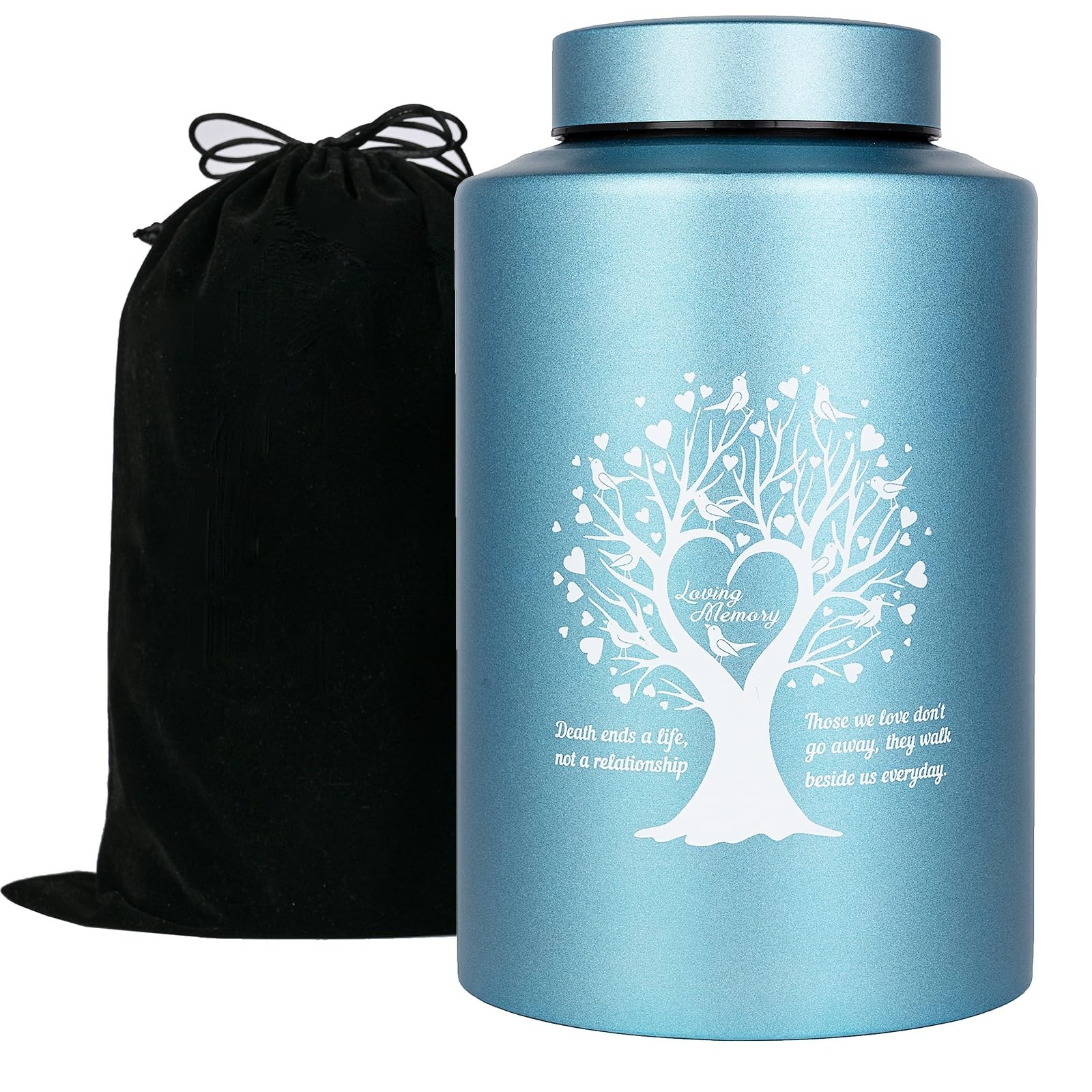 Urn for Human Ashes Adult Male Female Memorial Cremation Urn Large Up to 220l...