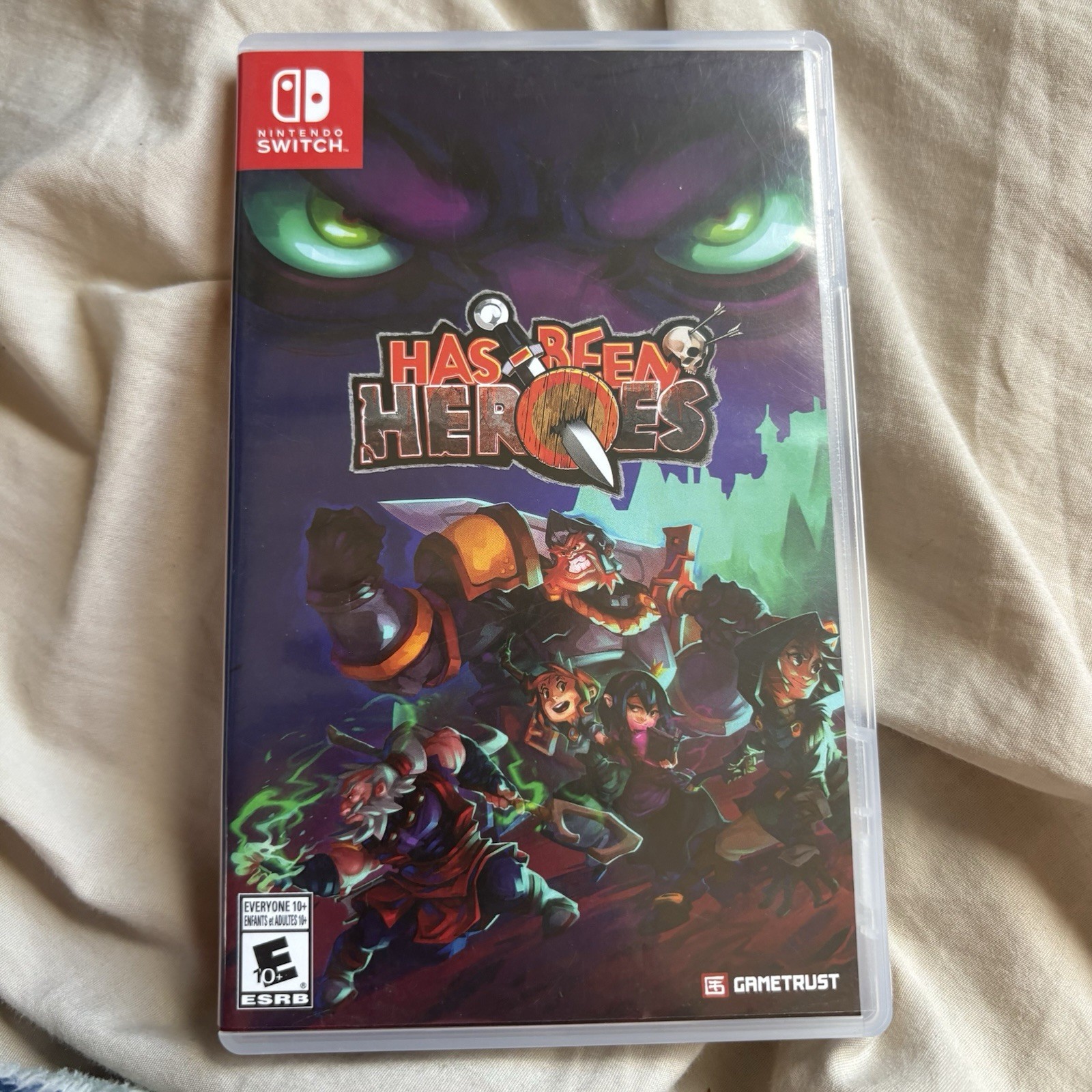 Nintendo Switch Has Been Heroes Authentic Replacement Case Only No Game