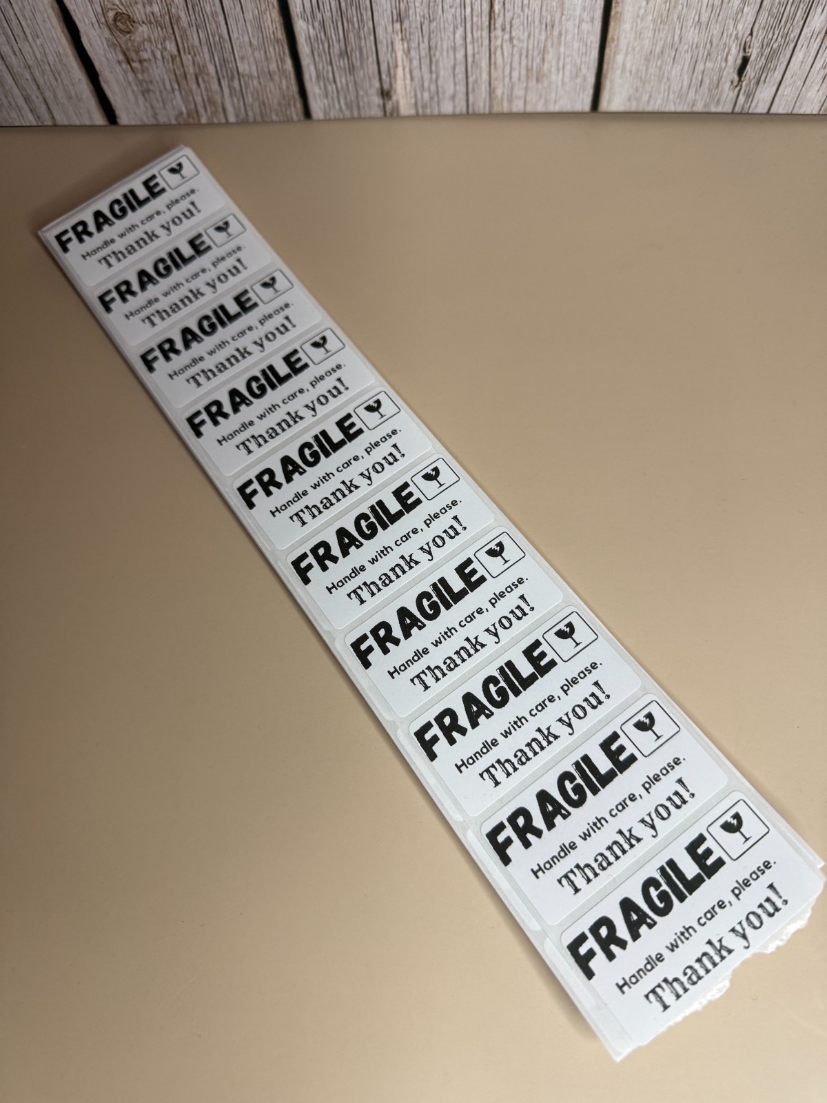 100 FRAGILE Handle With Care Please Label Stickers 2x1”, Business Stickers