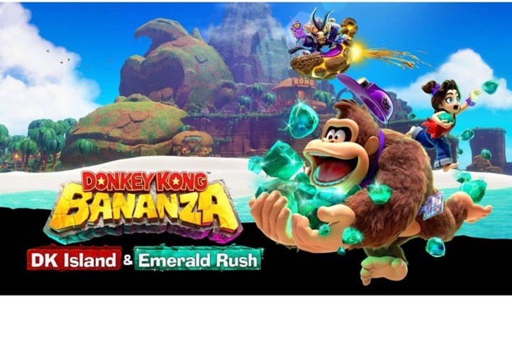 Donkey Kong Bananza DK Island & Emerald Rush Nintendo Switch 2 DLC Digital Code
