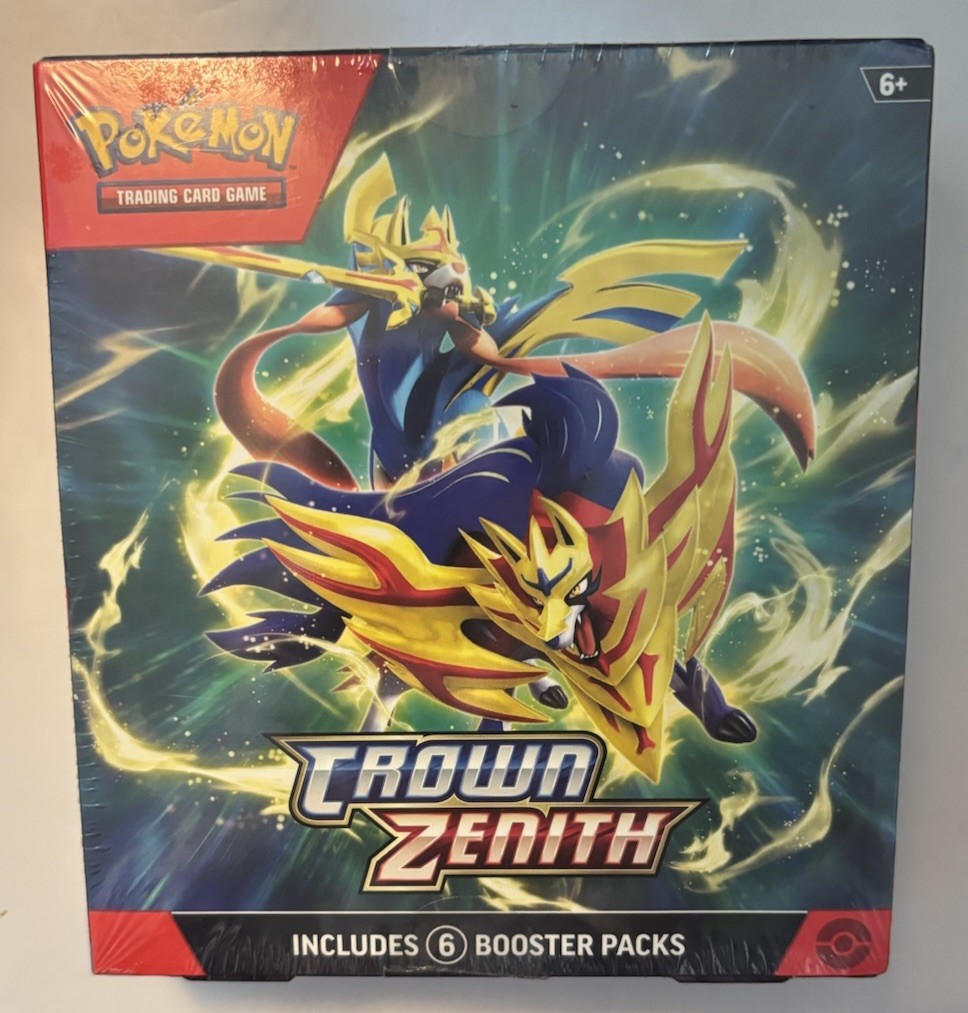 Factory Sealed Crown Zenith Booster Bundle Scarlet & Violet Pokemon