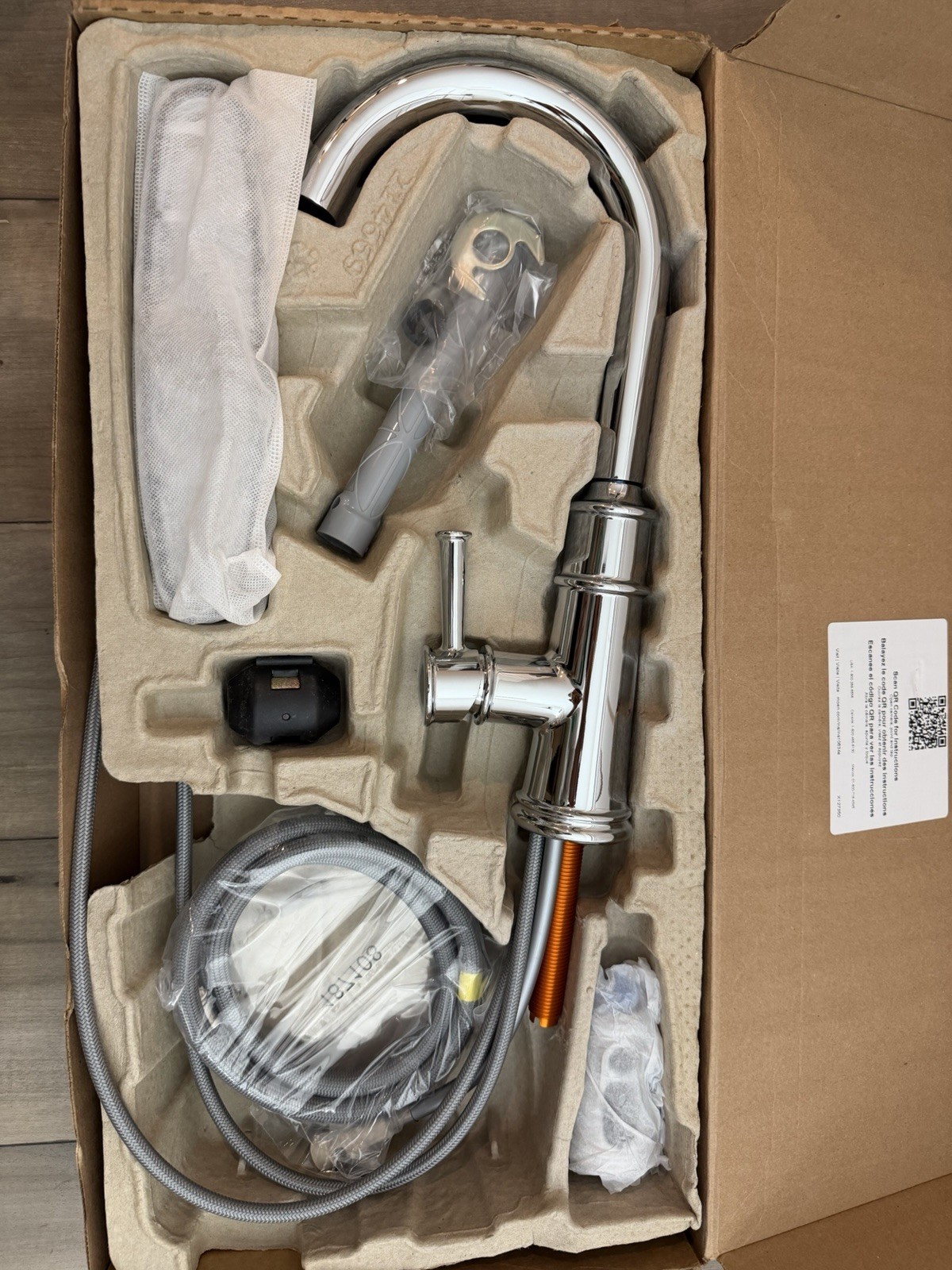 Moen 7260 Chrome Belfield 1.5 GPM One-Handle High Arc Pulldown Kitchen