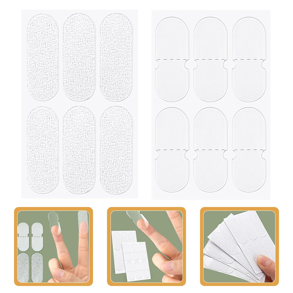  20 Sheets Elf Patch Adhesive Ear Supports Discreet Fixing Stickers