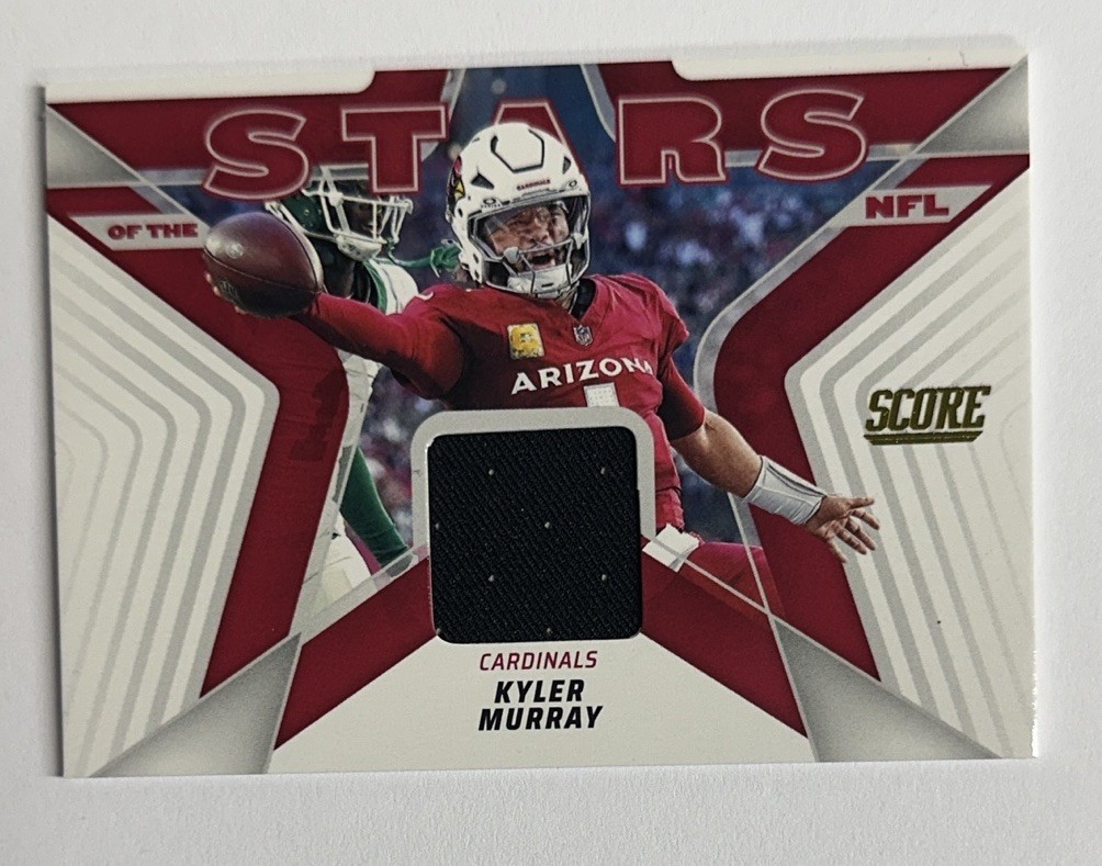2025 Panini Score Stars of The NFL Kyler Murray Relic